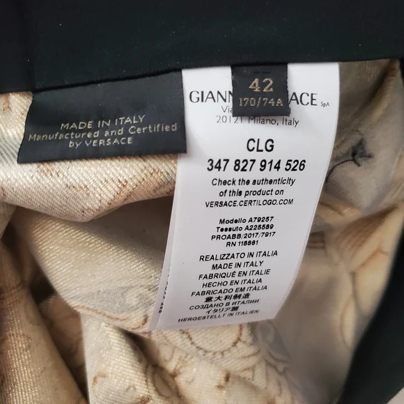 Versace 2018 Runway Gold and Black Baroque SS 1992 Tribute Leggings - Picture 9 of 17